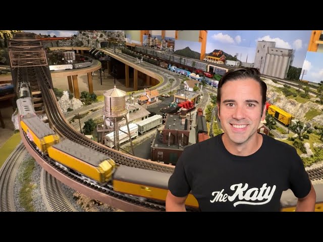 The Big O-Gauge Train Layout Tour