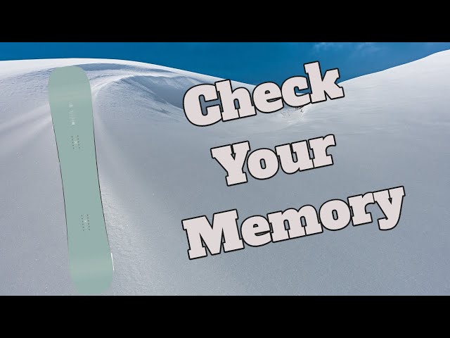 The 2026 Amplid Memory Stick Snowboard Review