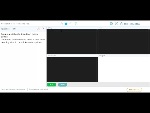 How to assess frontend developers with project based questions