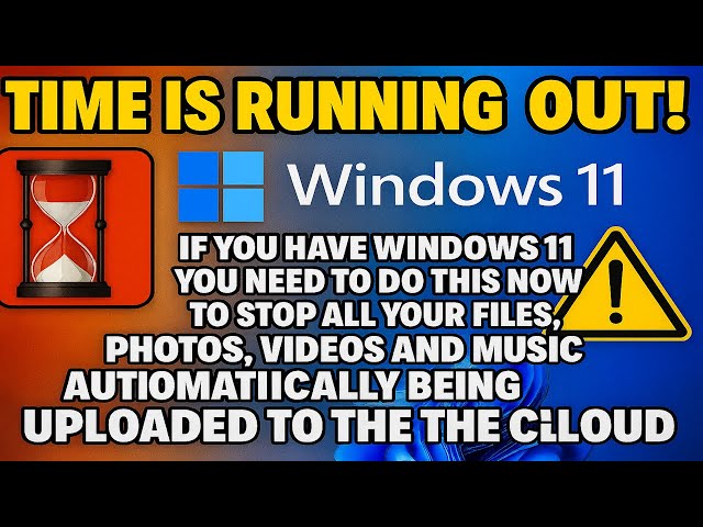 ❗️Important: Microsoft are Moving your Files into the Cloud without you knowing - ACT NOW! ❗️