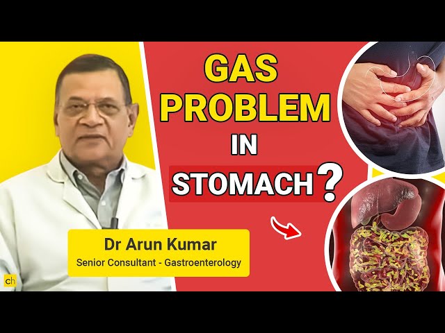 1 minute solution for Gas Problem in stomach by Dr Arun Kumar (Gas And Gas Pain)|  Credihealth