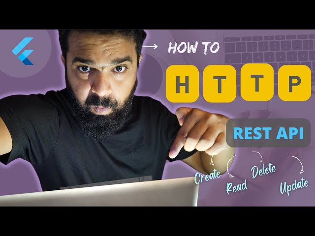 Flutter beginners tutorial: Make HTTP requests to a REST API. Fetch data from the network.