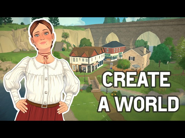 Making a CUSTOM WORLD with the Empty Terrain in Paralives! [Tutorial]
