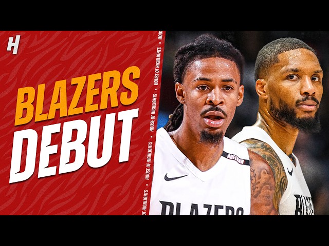 Ja Morant & Damian Lillard GO OFF 🔥 39 PTS Combined vs Suns