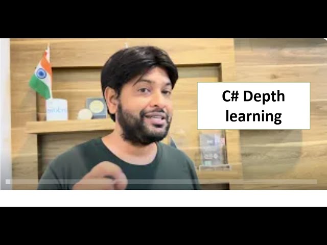 C# depth learning Live | beginner to Professional