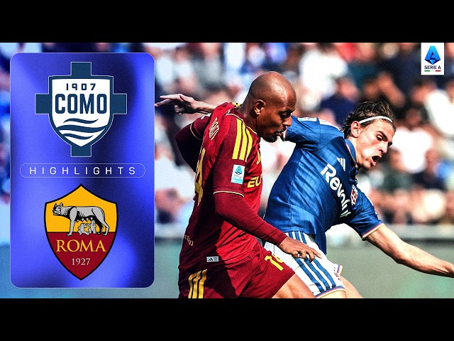 El Como frena a una Roma con diez hombres | COMO-ROMA | RESUMEN | Serie A 2026/27