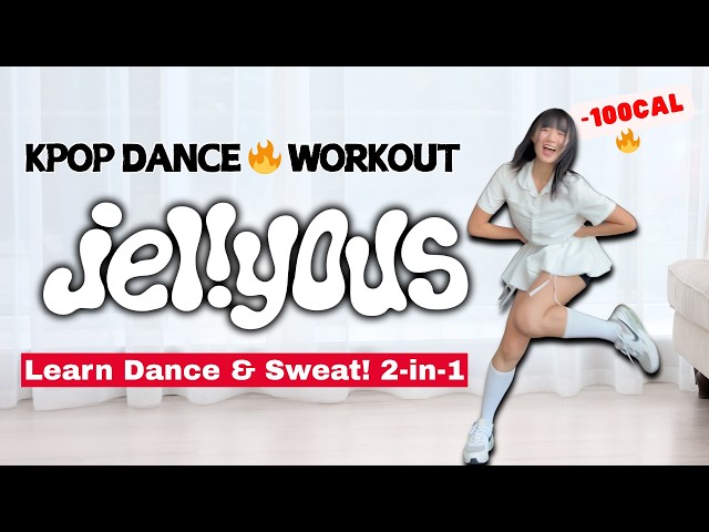 🔥Intense Kpop Slimming Challenge🔥ILLIT 'Jellyous' Kpop Dance Workout by Kpop Dancer