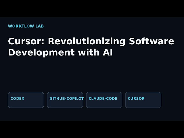 Cursor: Revolutionizing Software Development with AI