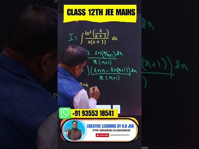 Indefinite integral technique how to substitute logically #class12maths #maths #integration