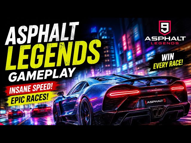 🔥 ASPHALT LEGENDS GAMEPLAY  4K 🔥 #AsphaltLegends #Gameplay #MobileGaming #Racing #AndroidGaming 