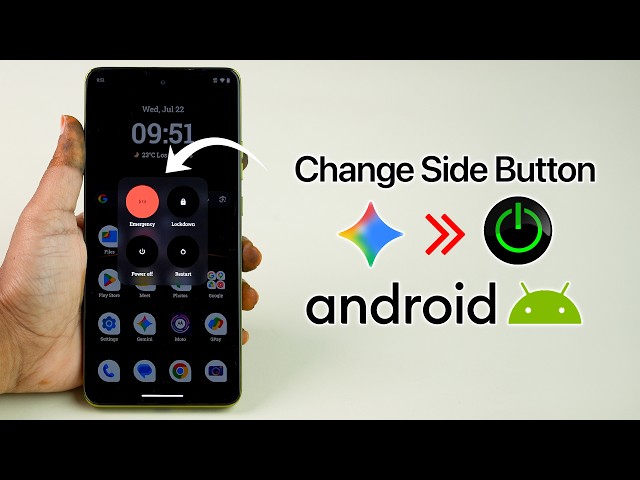 Change Gemini Button Back To Power Button On Your Android.