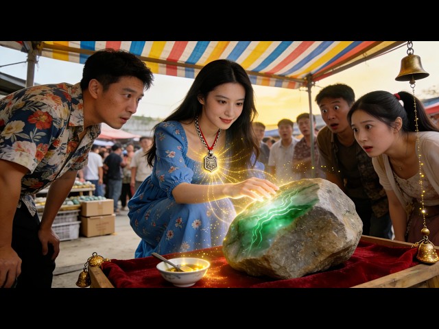 我失業覺醒透視眼！買彩券賭石暴富成女首富！👁️👑