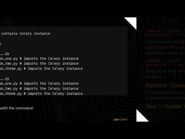 How to Fix the Error: Unable to load celery application in Docker with Celery