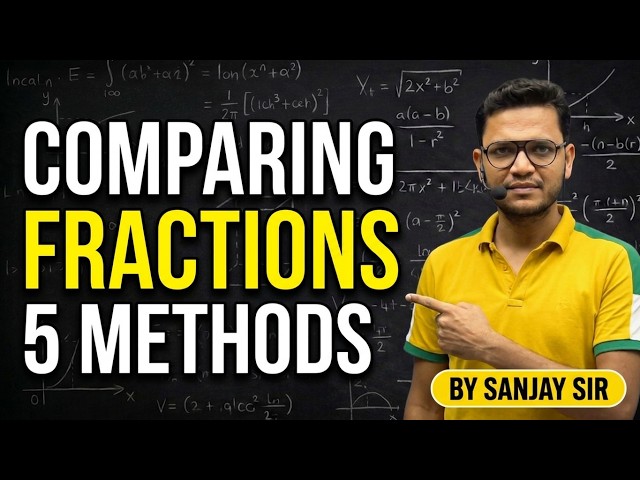 5 Ways to Compare Fractions 🔥