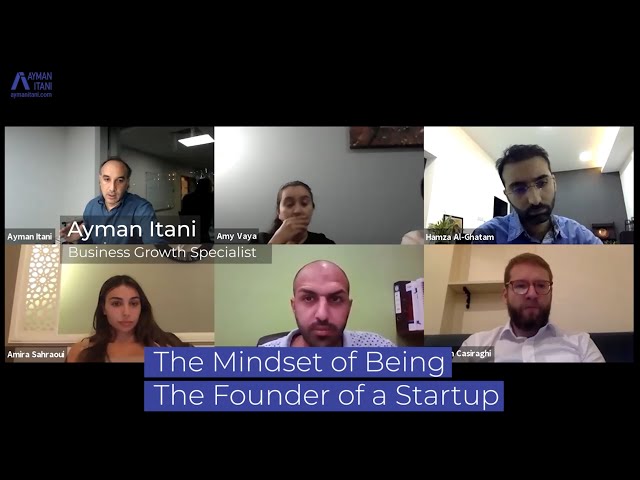 The Mindset of Being The Founder of a Startup