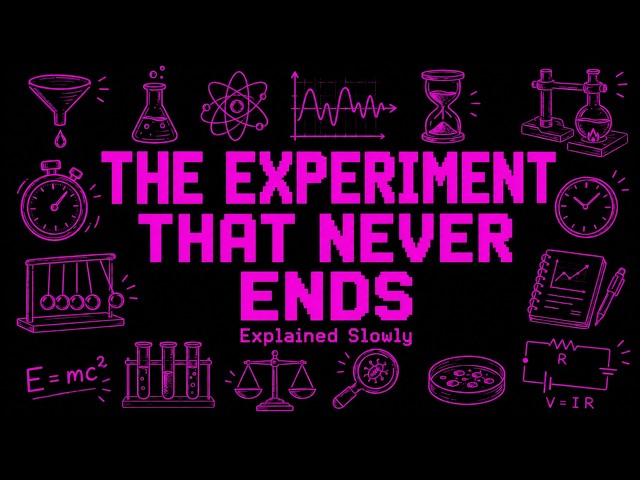 The Experiment That Has Been Running For 100 Years, Explained Slowly (For Sleep)