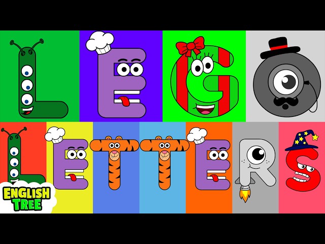 Abc Lego Letters Song | English Tree