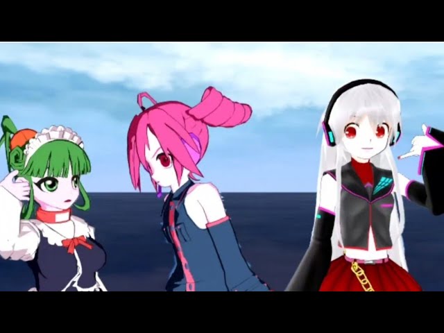 [MMD] ring ring hello meme