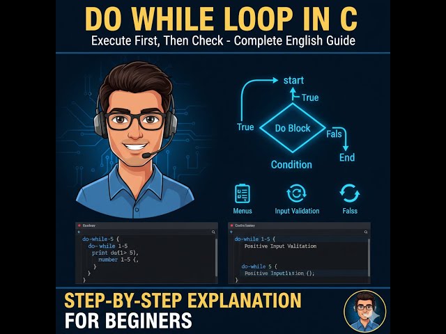 Do While Loop in C Programming 2026 | Master C Loops in Just 5 Minutes! 🔥💻