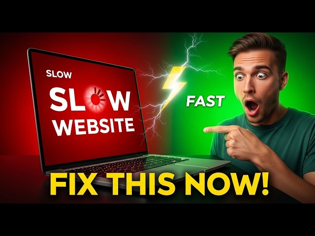 WordPress Speed Fix 🚀 Make Your Site Load Fast in 2 Seconds
