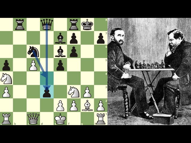 BOHEMIAN RHAPSODY (poetic chess): Zukertort vs. Steinitz (World Title Match, 1886, game 19)