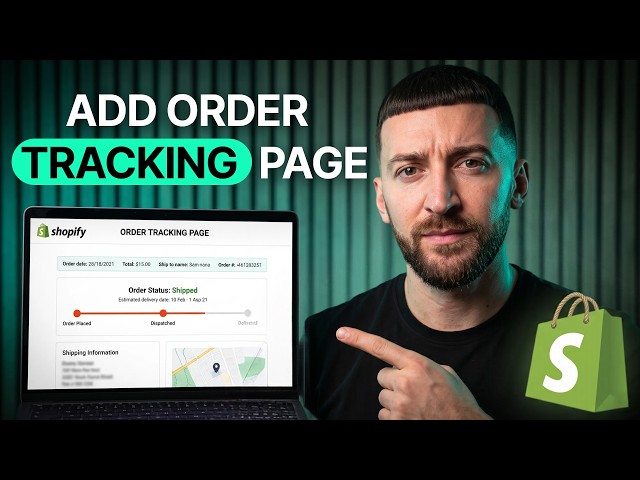How to Add an Order Tracking Page to Shopify (2027)