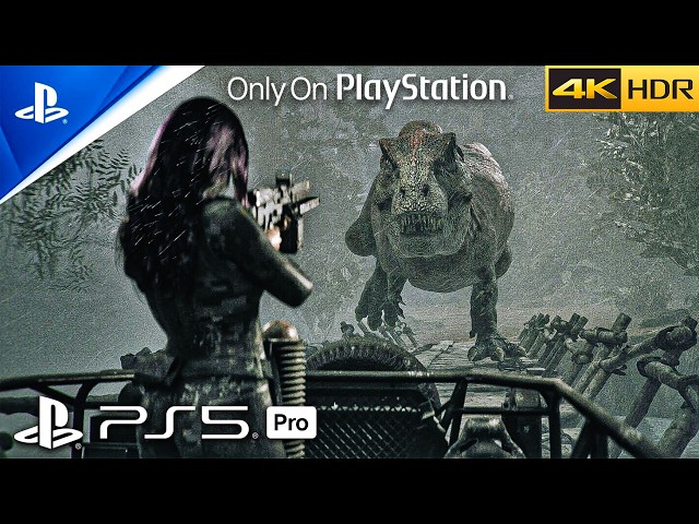 (PS5) Code Violet - NEW DINOSAUR HORROR GAME | Immersive High Graphics Gameplay [4K 60FPS]