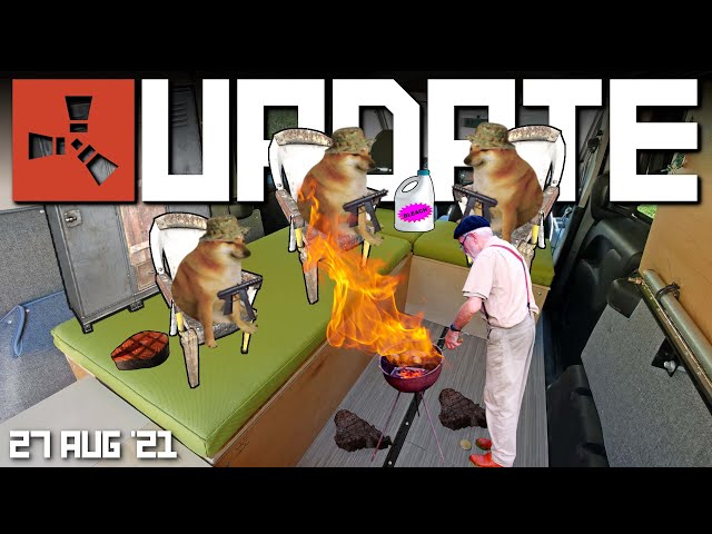Low oxygen in subs and camper module news | Rust Update 27th August 2021