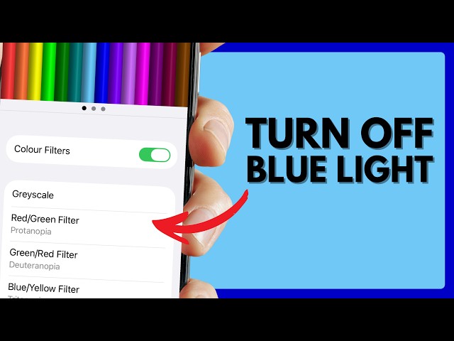 How to Turn Off Blue Light on iPhone iOS27
