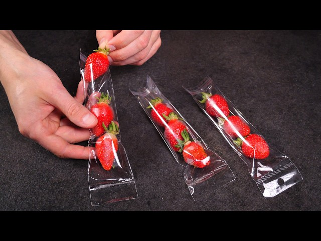 I Make These Every Strawberry Season! This Ziplock Bag Trick Is So Simple & So Good