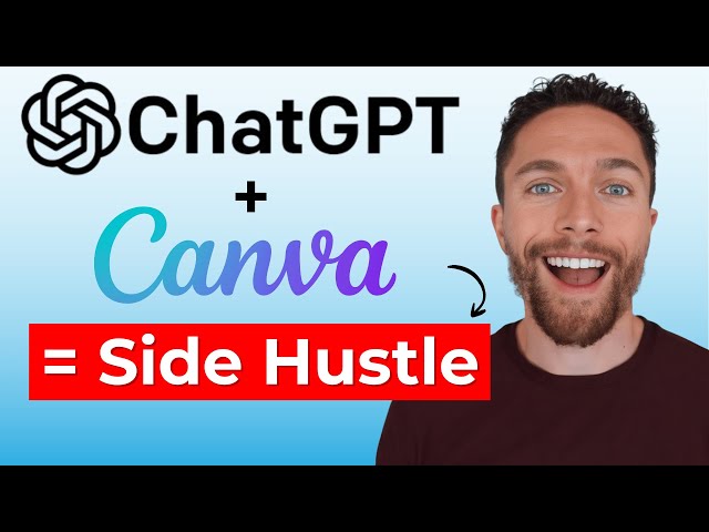 Easiest ChatGPT + Canva Workflow To Start an Online Business