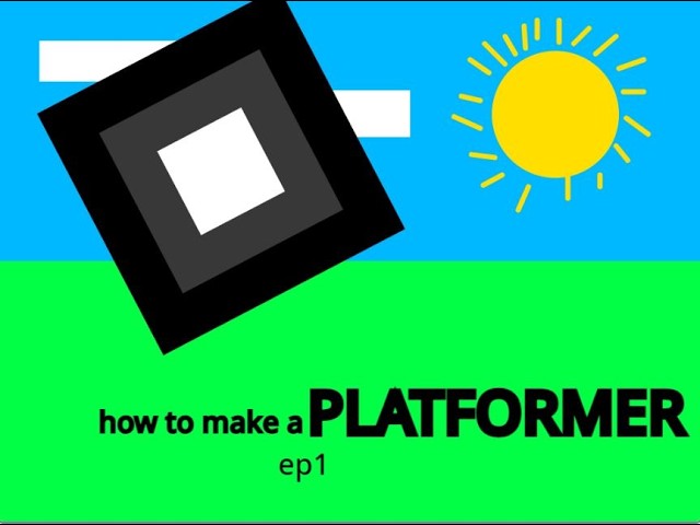Build a Simple Scratch Platformer Game ep1