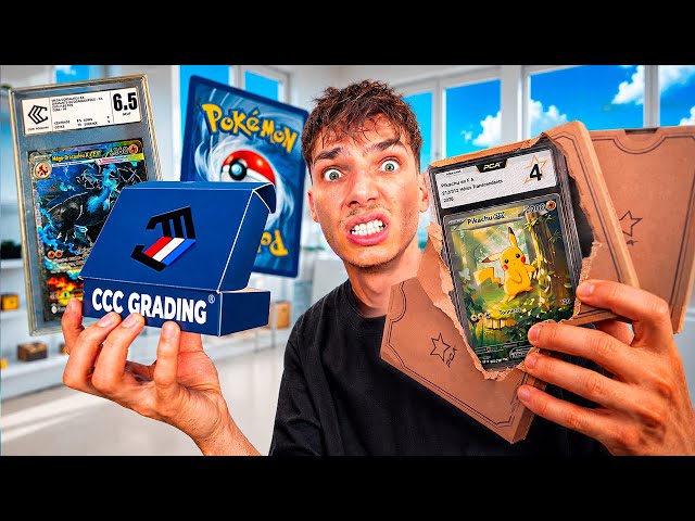 I TESTED THE WORST GRADING COMPANIES 🤬 He destroyed my Pokémon cards