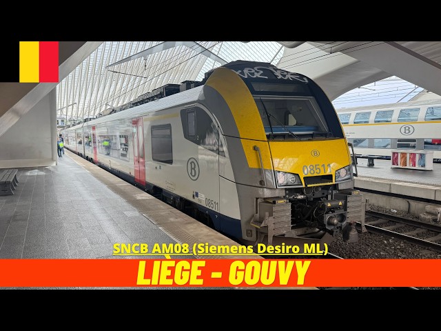 Cab Ride Liège-Guillemins → Gouvy (Lines 43 & 42, Belgium, June 2026) Train Driver's View 4K