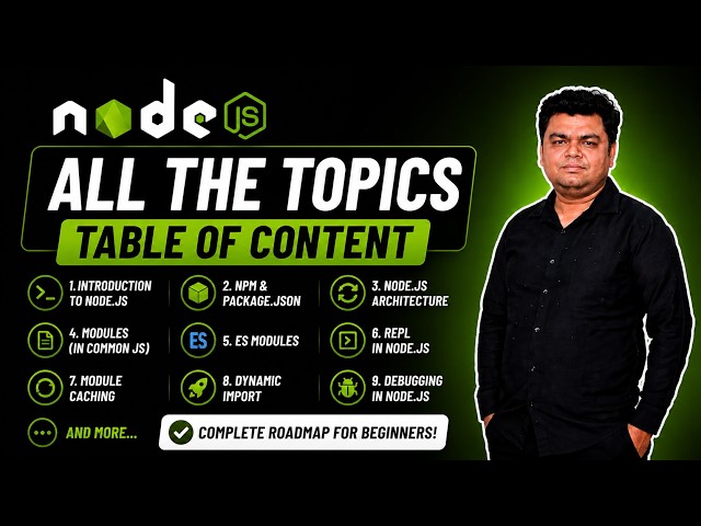 Part-1 || Node.js Table of Content