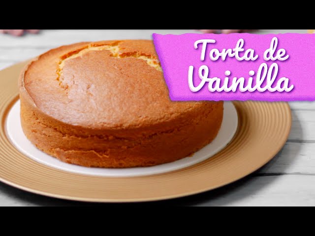 VANILLA CAKE | EASY RECIPE | Aroly Carrasco