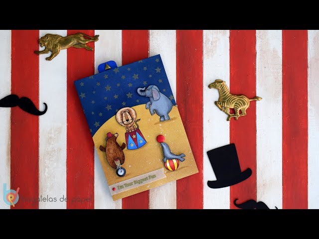 MFT Interactive Circus Card tutorial