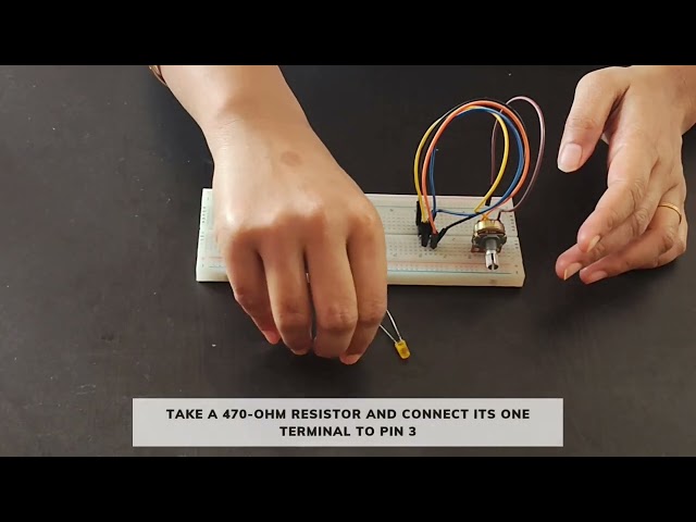 Chapter 41: Low Battery Level Indicator using 555