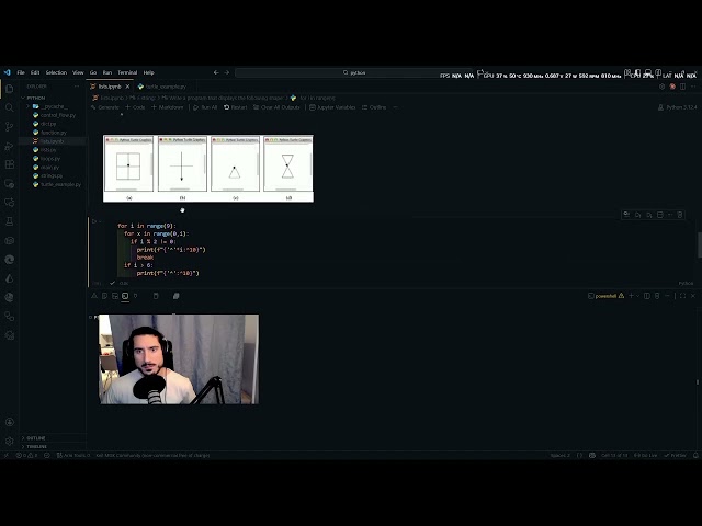 Python Tutorial: How to Print Arrow Shapes Using Loops