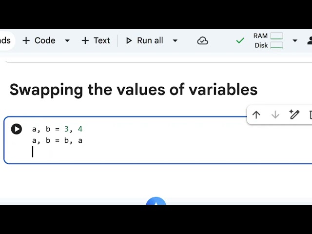 The best way to understanding swapping the values of variables #python #pythonprogramming