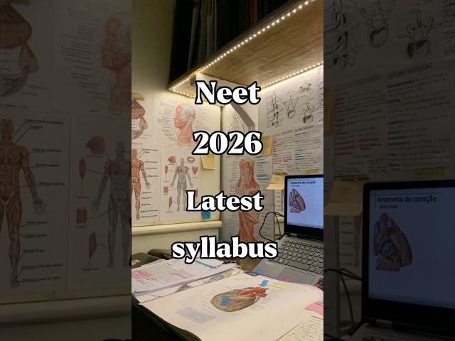 #NEET 2026 LATEST SYLLABUS