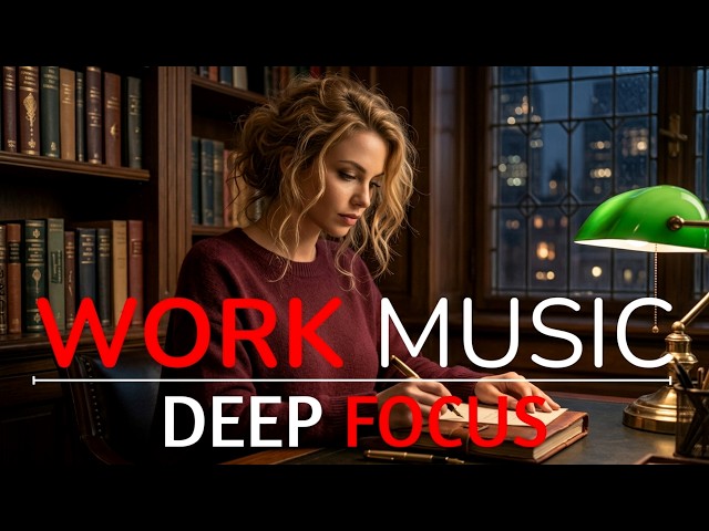 Work Music for Mental Clarity | Deep Focus Background for Productive Work