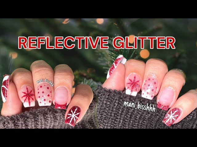 WINTER WONDERLAND MANI | Reflective Gel Polish | Gel Nails | Mani Bisshhh