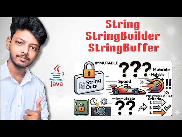 Difference Between String Vs StringBuilder Vs StringBuffer | Core Java | Tamil | N Verse 