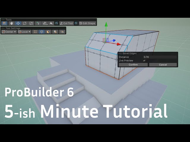 ProBuilder 6 - Quick Start
