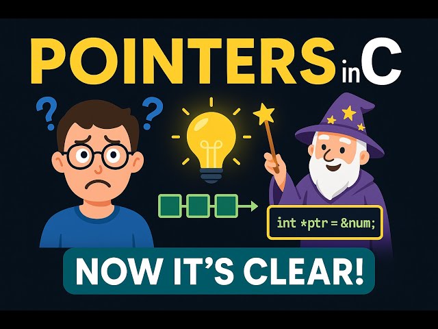 You'll Master Pointers: The ONLY C Programming Guide |  Pointers in C |  Tech education video