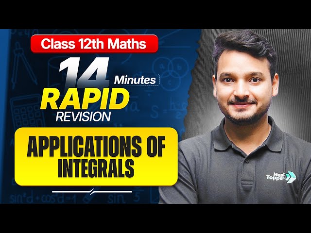 Application of Integrals Class 12 RAPID REVISION | 12th Maths Chapter 8 One Shot | CBSE 2026-27