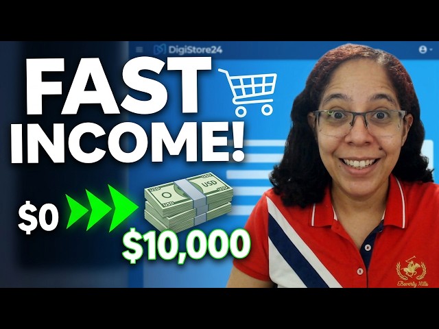 How I would Build a $10,000 Income Stream with DigiStore24 Today