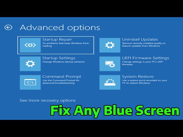 *NEW UPDATED* How To Fix Blue Screen Error in Windows 11/10/8/7