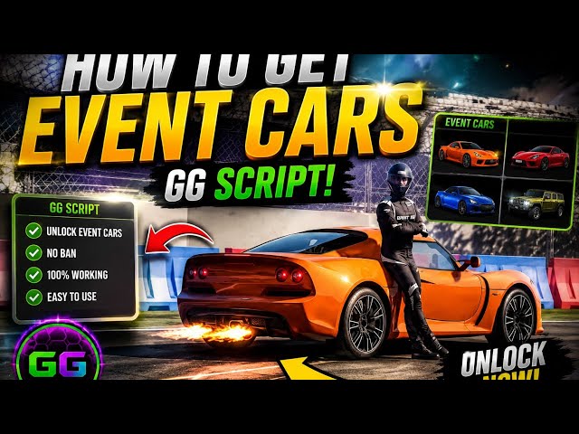 ✅ How To Unlock Event Cars | GG Script Tutorial